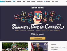 Tablet Screenshot of knoxnews.com